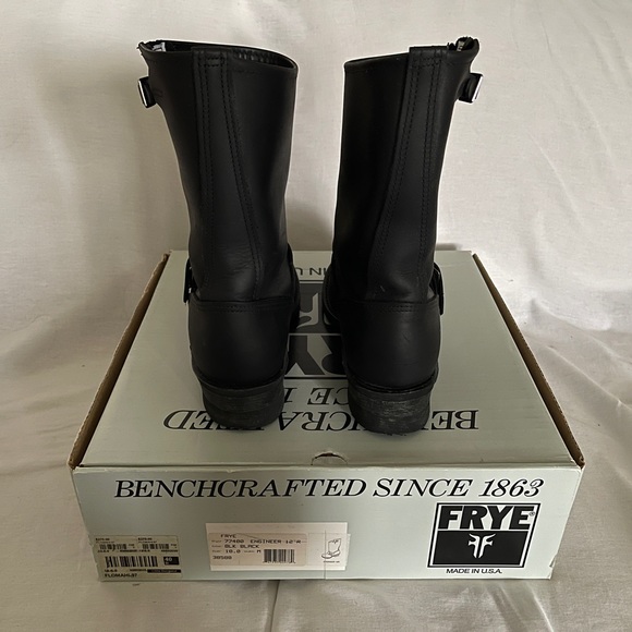 Frye 12R Engineer leather boots - Picture 5 of 6